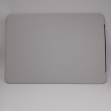 Logitech Portable Lapdesk N315 Anti-slip Laptop Desk Gray w/Blue Mouse slide-out