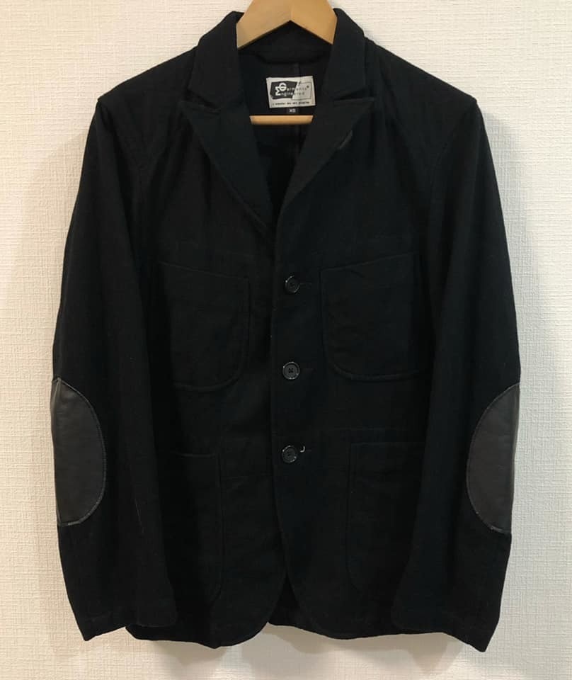 Engineered Garments Elbow Patch Wool Bedford Jack… - image 1