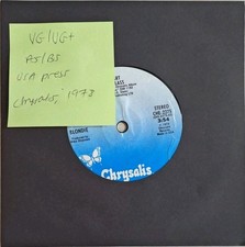 Blondie Heart Of Glass Vinyl Record 7" VG/VG+ CHS2275 1978
