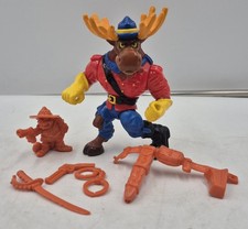 MONTY MOOSE 100% COMPLETE TEENAGE MUTANT NINJA TURTLES TMNT BOB THE BEAVER 1992