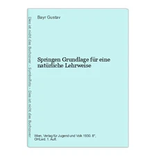 Jumping Basis for a Natural Teaching Bayr Gustav: