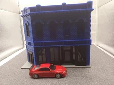 MAIN ST 14 CORNER UNASSEMBLED S SCALE BUILDING/DIORAMA