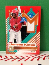 2025 PANINI DONRUSS BASEBALL STAYLYN CABA RED JERSEY KINGS RELIC #JK-SC 04/99