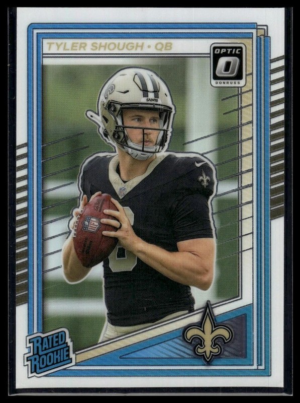 2025 Donruss Optic #223 Tyler Shough Rated Rookie