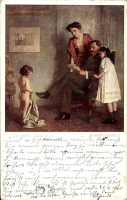 Künstler Ak Adams, John Quincy, Familienporträt - 4914292