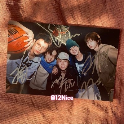 CORTIS GROUP Photo Autographed SIGNED K-POP Collection 4*6 2026