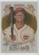 2021 Topps Allen & Ginter Chrome Gold Refractor 12/50 Jose Garcia Barrero 7c5