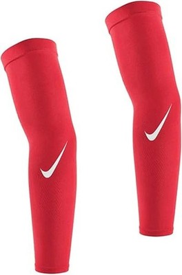 Nike Pro Dri-FIT Sleeve S-M ホワイト/レッド Nike Pro Dri-Fit Sleeves 4.0 Red/White Sz S/M New | eBay