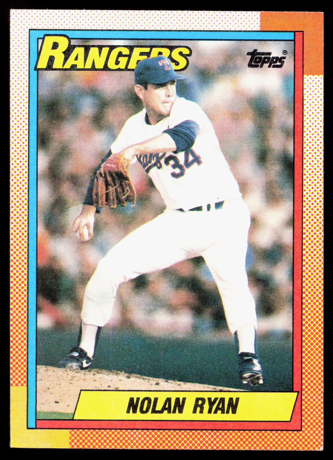 1990 Topps #1 Nolan Ryan Texas Rangers QTY Available