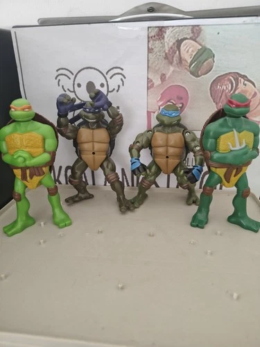 Vintage TMNT Ninja Turtles Figure Lot 2004-2007