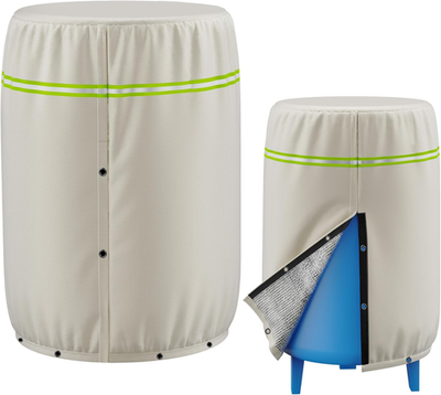 #ad #ad round Well Pressure Tank Cover 5°F Thickened 3 Layers Water Well Tank Covers I $158.01