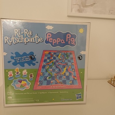 Hasbro Ri-Ra-Rutschpartie Peppa Pig | Lustiges Leiterspiel für Kinder ab 3 Jahre