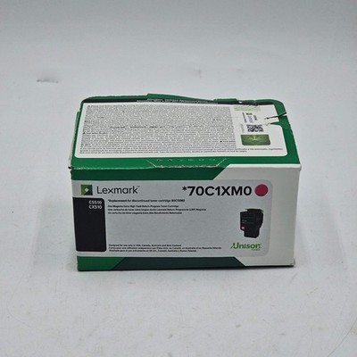 New Lexmark One Magenta Extra High Yield Toner 70C1XM0