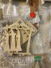 Wooden Christmas ornaments and sleds to paint — photo 3