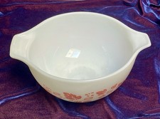 Vntg Pyrex #441 GOOSEBERRY 1.5 Pint Cinderell...