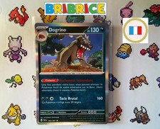 Carte pokemon Dogrino Mabosstiff  PAF 63/91 HOLO FR