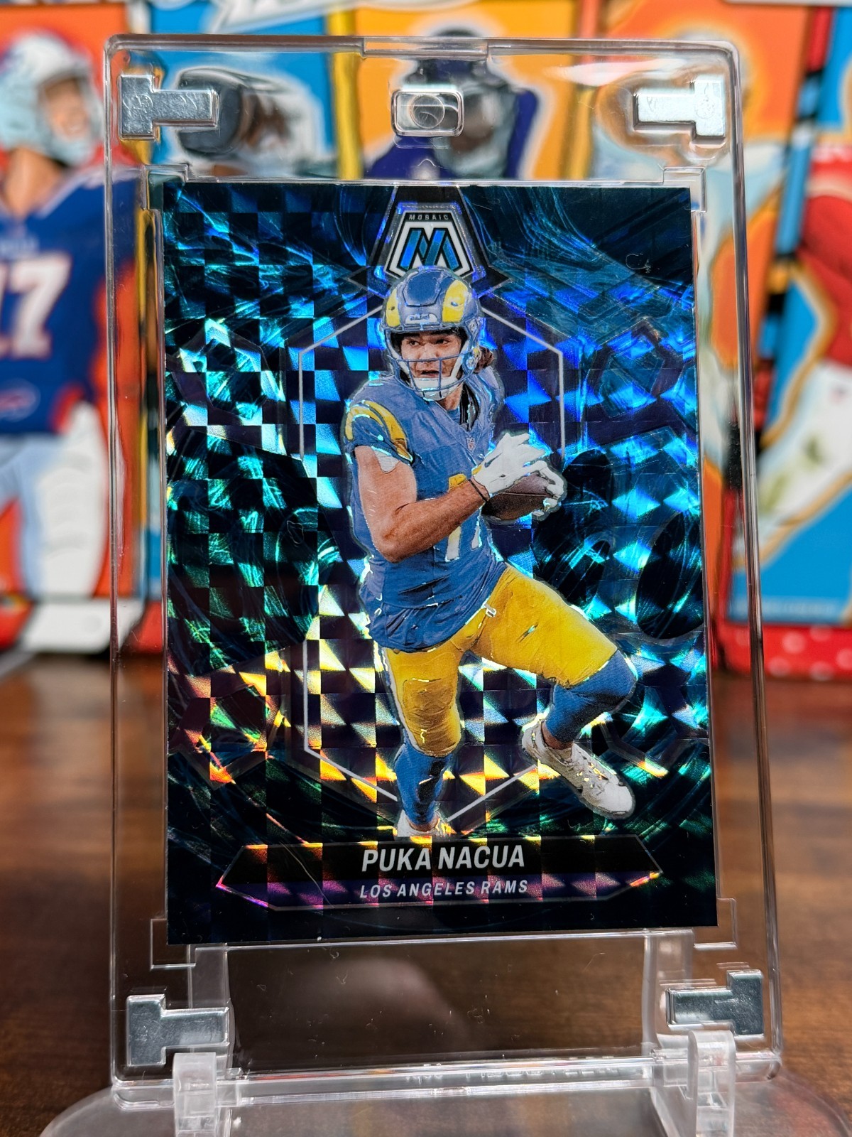 2024 Panini Mosaic - Puka Nacua #130 Genesis Mosaic Prizm