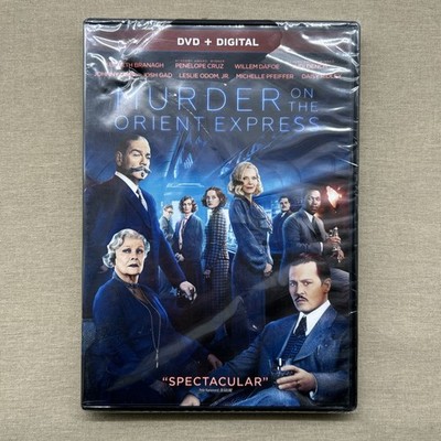 Murder on the Orient Express (DVD 2017 NEW) Mystery Comedy Crime Kenneth Branagh