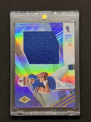 Josh Allen 2018 Panini Phoenix #4 RPS Jumbo Jersey Purple Rookie /75 Bills