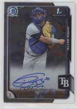2015 Bowman Draft Chrome Draft Pick Auto Chris Betts #BCA-CB Auto 12g7