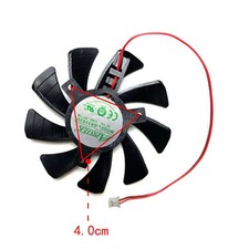 Replacement Cooling Fan Parts For MAXSUN GTX1650 1060 1050TI RX550 Graphics Card