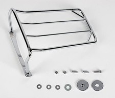 Drag Specialties Chrome Bobtail Luggage Rack w/Bungee Points FXDWG 1916-0058