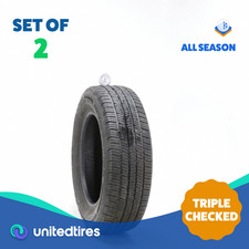 Set Of 2 Used 19565r15 Bfgoodrich Advantage Control 91h - 7.532 Set Of 2 Used 19565r15 Bfgoodrich Advantage Control 91h - 7.532