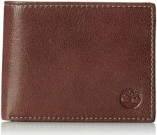 Timberland Leather Wallet   Premium Genuine Leather Bifold Wallet for Men