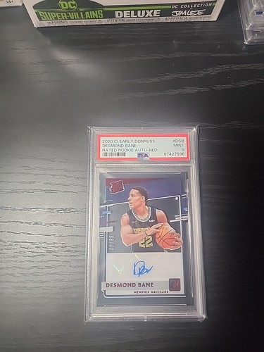 2020-21 Panini Clearly Donruss - Clearly Rated Rookie Autographs Desmond Bane...