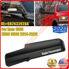 Passenger Side Trailer Tow Mirror Front Arm Cover For Dodge RAM 1500 2500 3500