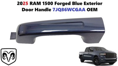 2025 RAM 1500 Forged Blue Exterior Door Handle 7JQ86WCGAA