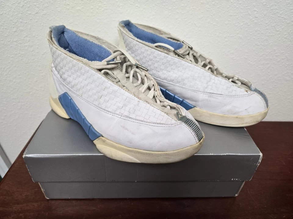 Air Jordan 15 OG Columbia 136029 141 2000 vintage talla 10,5  Foto 2 de 4