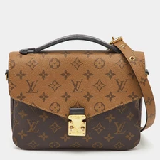Louis Vuitton Reverse Monogram Pochette Metis Shoulder Bag