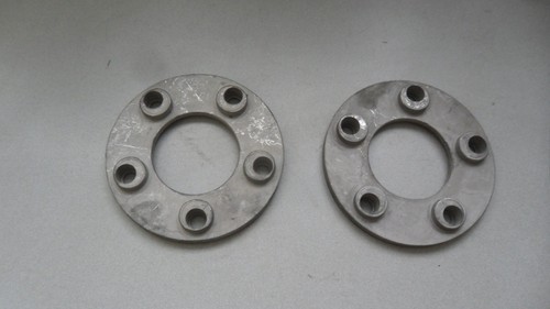 Cragar Vari-Fit Wheel Adaptor Spacers Pair Hot Rod 5 Lug 29490 Used Street 02AB3
