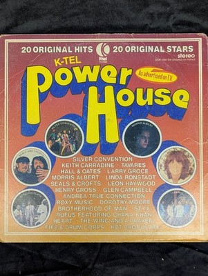 VTG Power House Various Artists Styx Heart K-Tel Records Pressing TU-2460 Vinyl