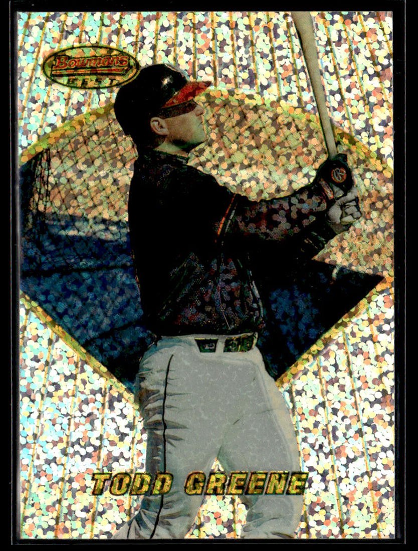 1996 Bowman's Best Previews Todd Greene #BBP 18 Atomic Refractor