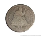 1853 Seated Liberty Silver Coin 25c Collection Quarter