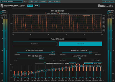 Eventide Newfangled Audio Punctuate | Auditory Transient Shaper (Seriennummer)