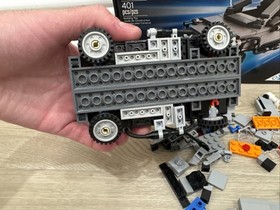 LEGO Back to the Future DeLorean Time Machine 21103 Incomplete with box