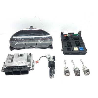 CITROEN BERLINGO MK2 1.6 HDI ENGINE ECU KIT COMPLETE 9807885980 2008 - 2015