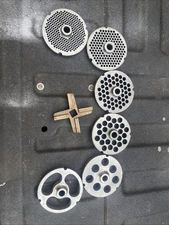 #32 SAUSAGE Meat Grinder Plates + Knife