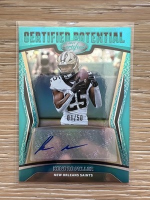 2024 Certified - Certified Potential Signatures Kendre Miller #CPS-KMR 01/50