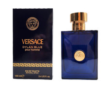 Versace Pour Homme Dylan Blue for Men 3.4 oz Eau de Toilette Spray