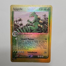 sceptile pokemon card value Amazon.com: Mega/M Sceptile EX (XY Ancient Origins #8/98) Rare/Holo-Foil Pokemon  Card : Toys & Games