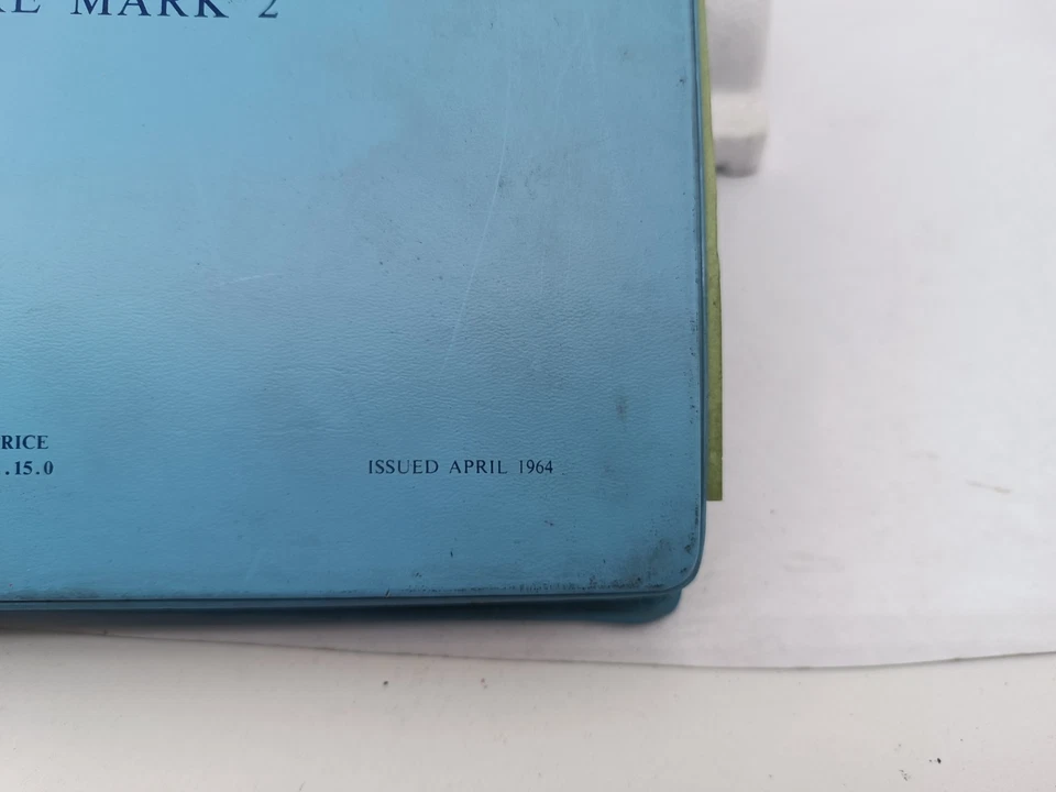 Manual de Taller Jaguar Mark 2 2.4 Lt Catálogo Repuesto Con Esplosi Original '64 - Imagen 3 de 4