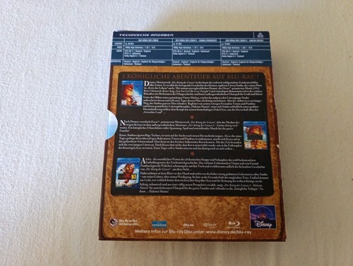 Der König der Löwen 1-3 🦁🦁3 x Blu-ray - Schuber Box - Guter Zustand - Bild 10 von 22