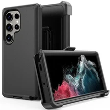 For Samsung Galaxy S24 Ultra/S24/S24 Fe Case Cover Fit Otterbox Defender+ Screen