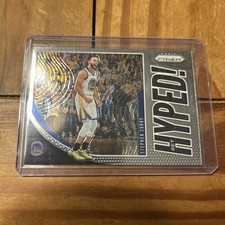  2019-20 Panini Prizm Get Hyped! #4 Stephen Curry Warriors