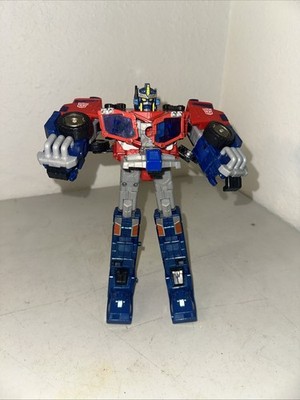 Transformers Cybertron Leader Class Optimus Prime Figure 2004 Hasbro