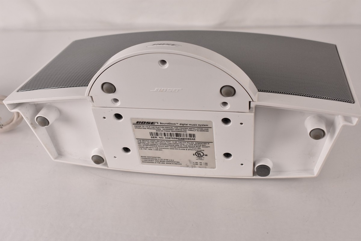 Bose SoundDock Digital Music System Series 1 White | eBay
